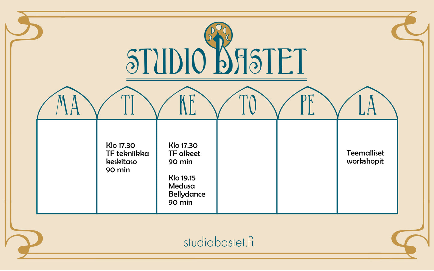 Tribal Fusion Bellydance alkeet kevät 26